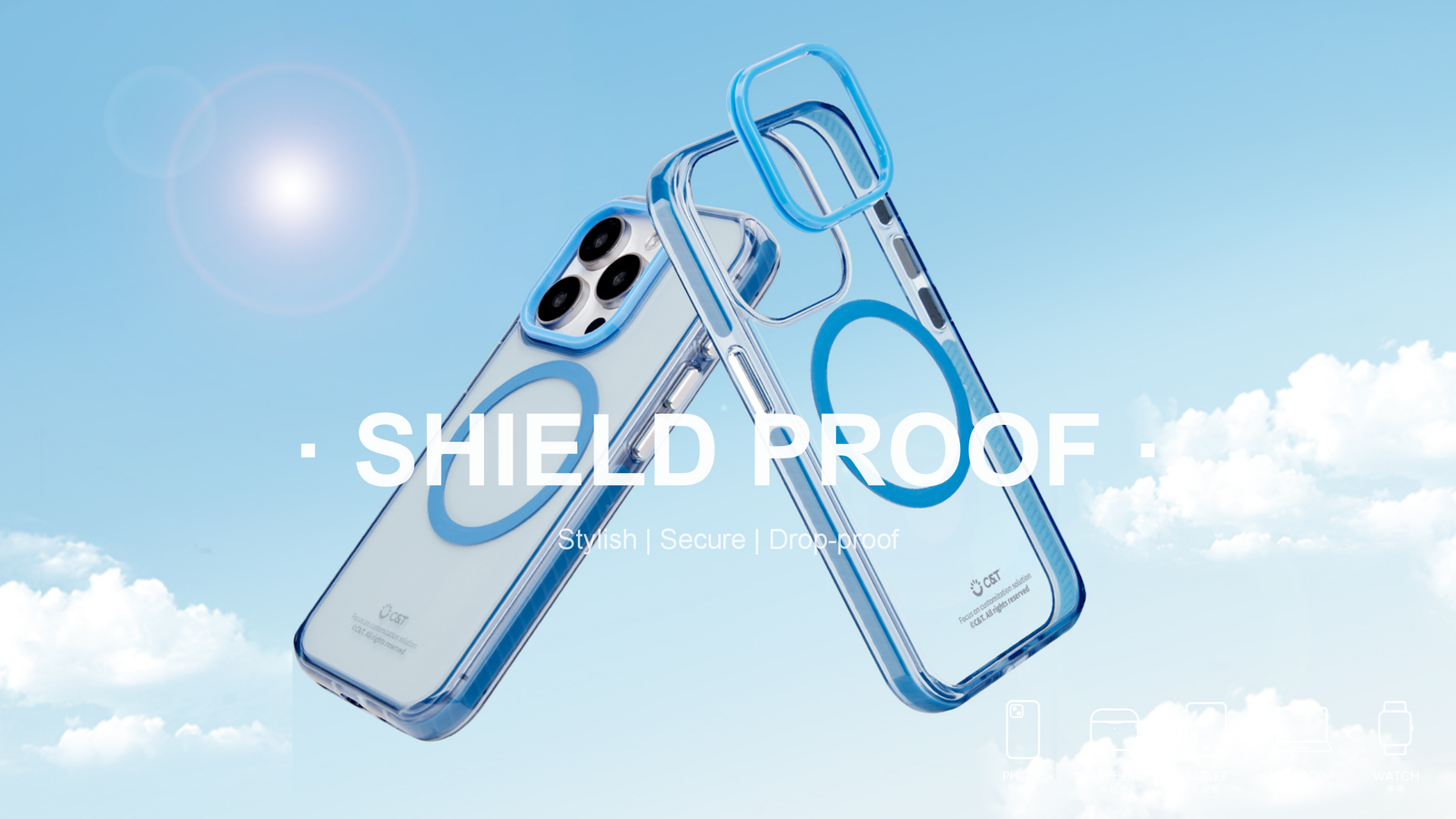 Clear Shield Drop Case